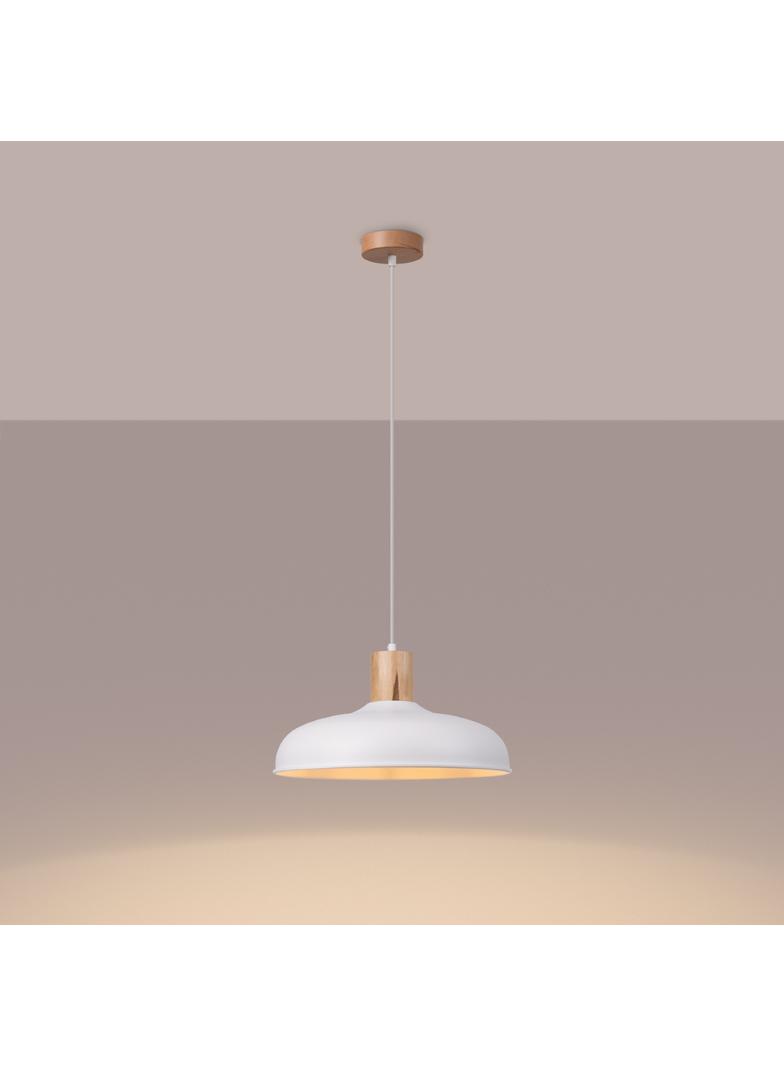 Lampa wisząca INDY biała