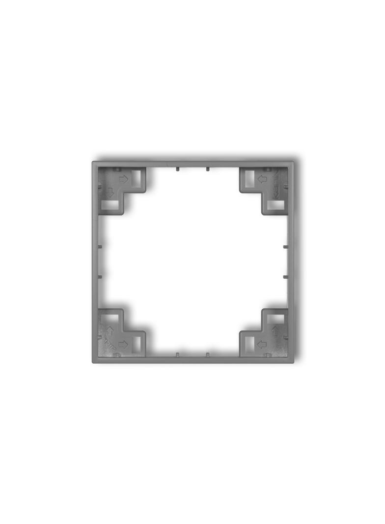 ICON Ramka pośrednia szary mat KARLIK