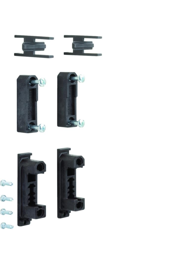 univers N Wspornik szyn 60mm 1-polowy 2szt. UZ61S3 HAGER