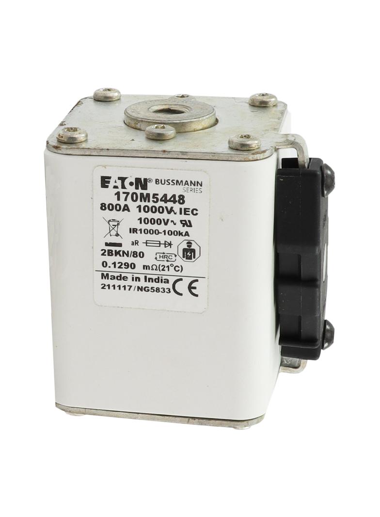 FUSE 800A 1000V 2BKN/80 AR Wkładka szybka 800A AC 1000V rozmiar 2 61x77x81 mm aR IEC UL 170M5448 EAT