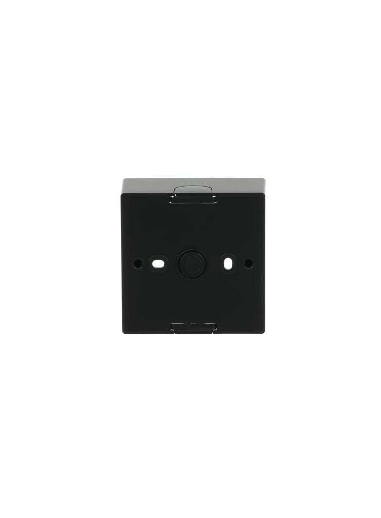 FUTURE Adapter nadtynkowy 1-krotny czarny matowy