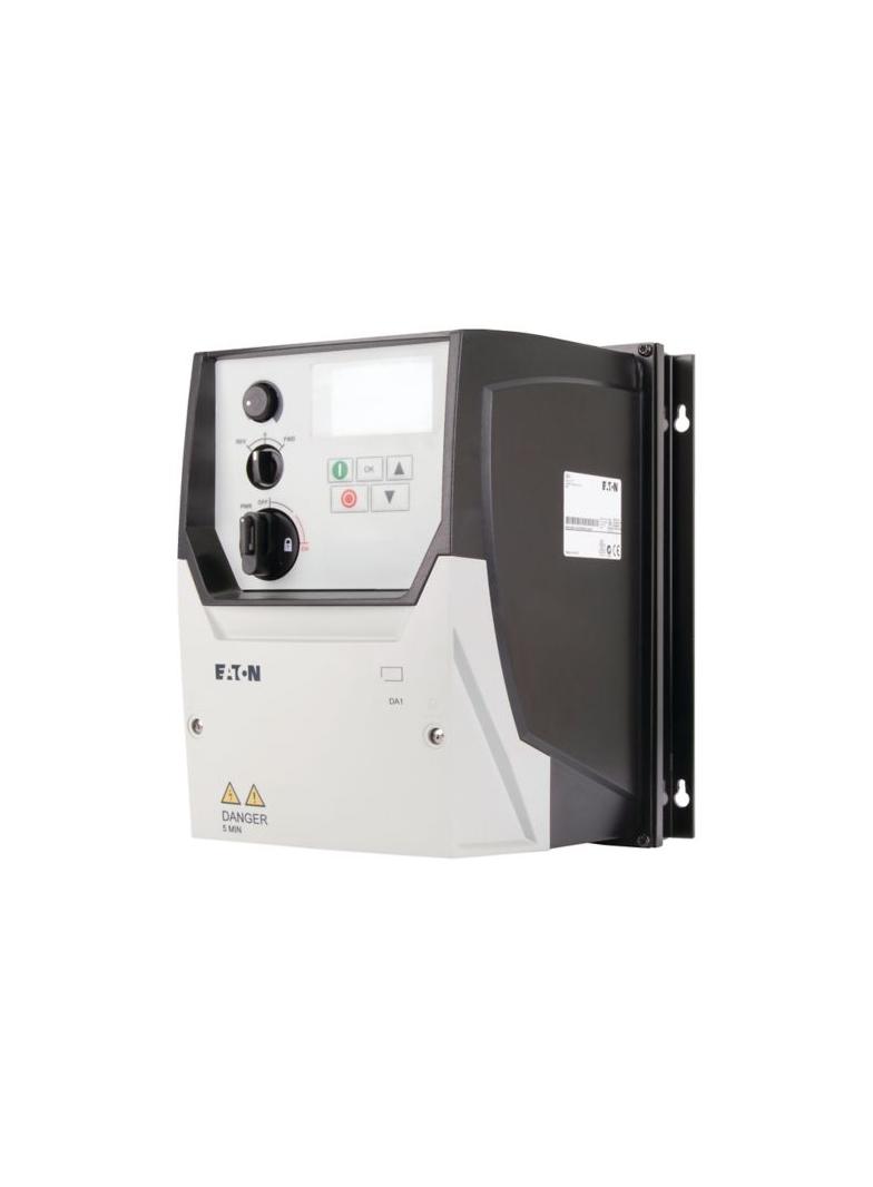 DA1-124D3FB-B6SC Przemiennik, 0,75 kW, 1-faz. 230 V, filtr RFI, IP66, lokalne ster., OLED, lak.