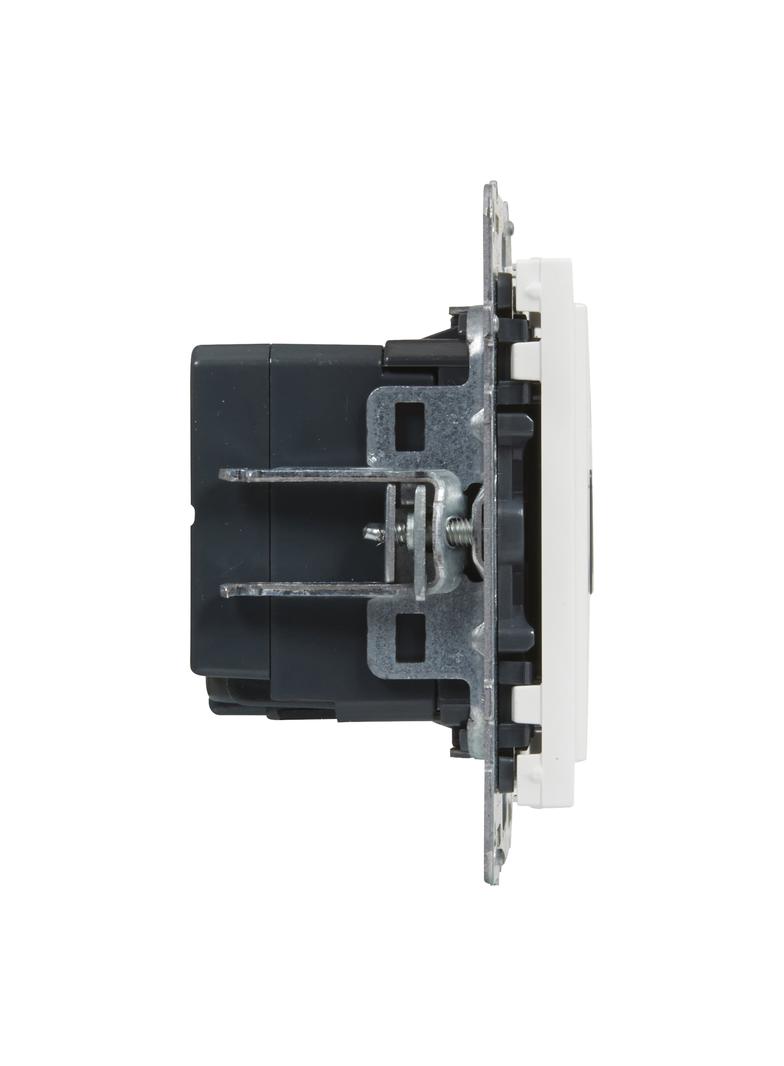 Suno Gniazdo Antenowe Tv-R-2Xsat Końcowe 1.5 Db Aluminium 721370 721131 LEGRAND