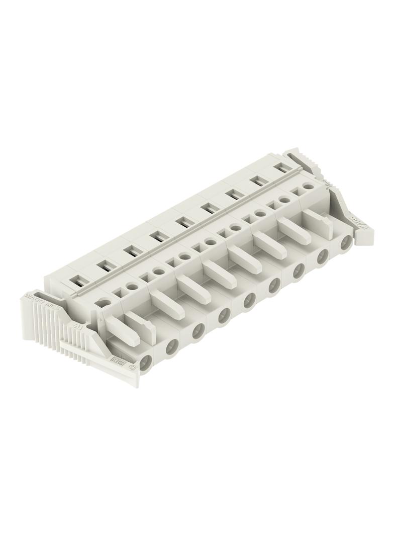 Gniazdo MCS‑MIDI Classic 9‑biegunowe jasnoszare raster 7,5mm 721‑209/037‑000 /25szt./ WAGO