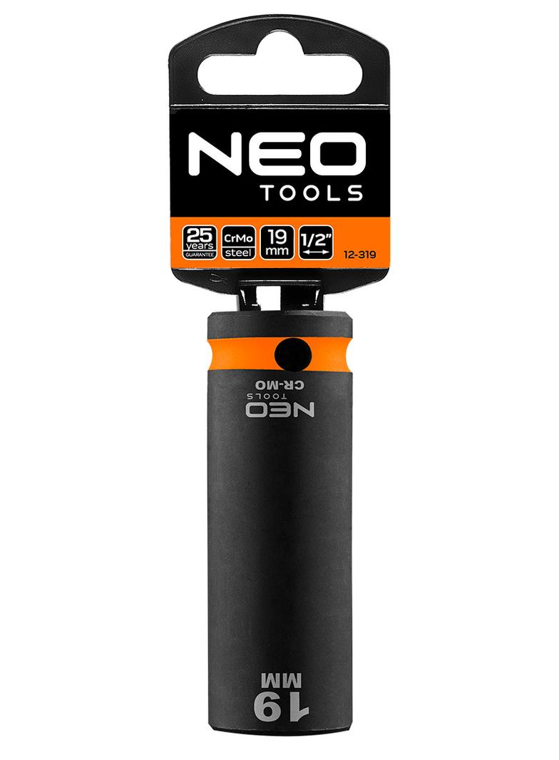 Nasadka udarowa 1/2'' długa 19x78mm Cr-Mo NEO GTX 12-319 GTX Poland