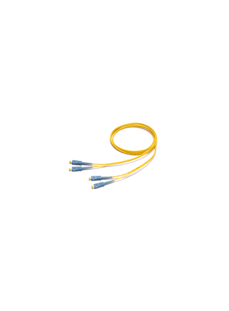 Patchcord światłowodowy, Actassi, OS2, LC-LC, dwustronny, LSZH, 2 m