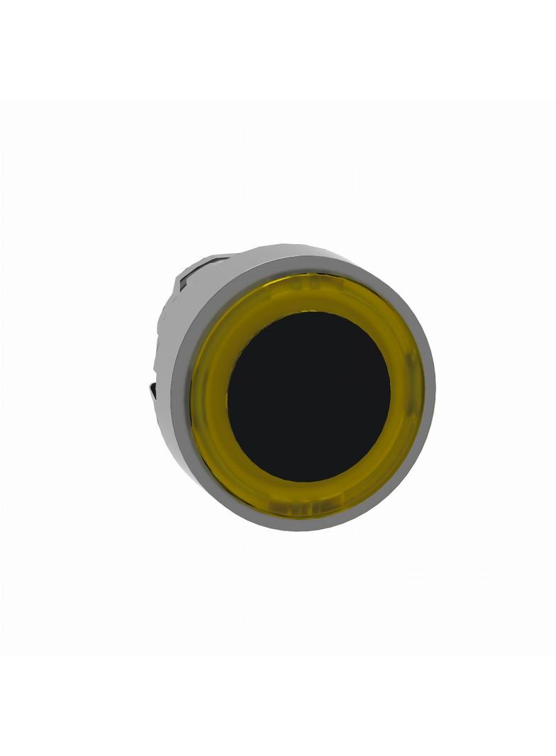 ZB4 ŻÓŁTY PODŚW. LED PUSH BUT. PŁASKI ZB4BW983 Schneider