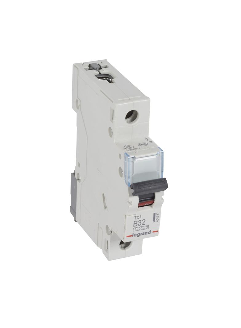 WYŁĄCZNIK NADPRĄDOWY S 311 1P B 32A 10000A SERII TX3, Legrand