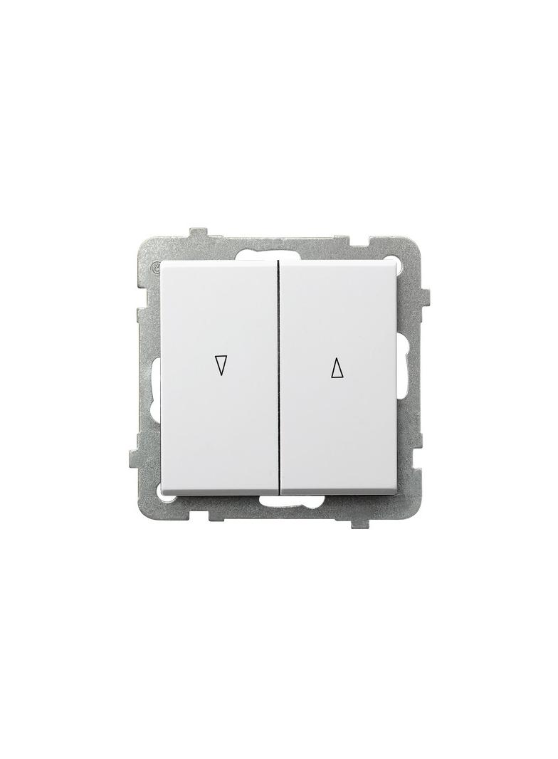 SONATA Łącznik żaluzjowy z blokadą mechaniczną - kolor biały