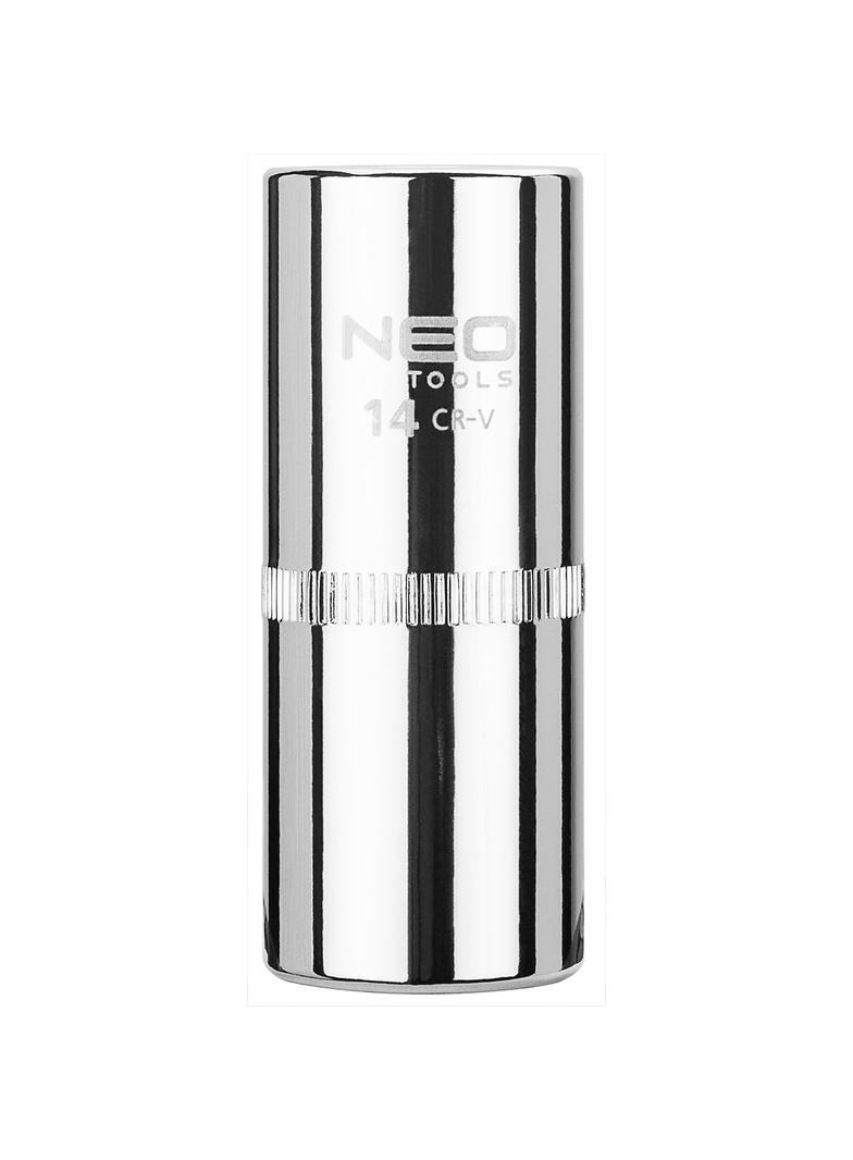 Nasadka sześciokątna długa 1/4", 14 mm, superlock