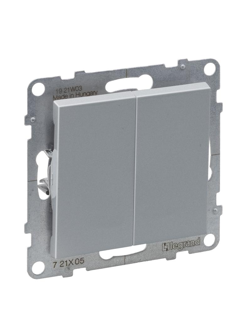 Suno Łącznik Świecznikowy - 10 Ax - 250V - Zaciski Automatyczne Aluminium 721305 LEGRAND