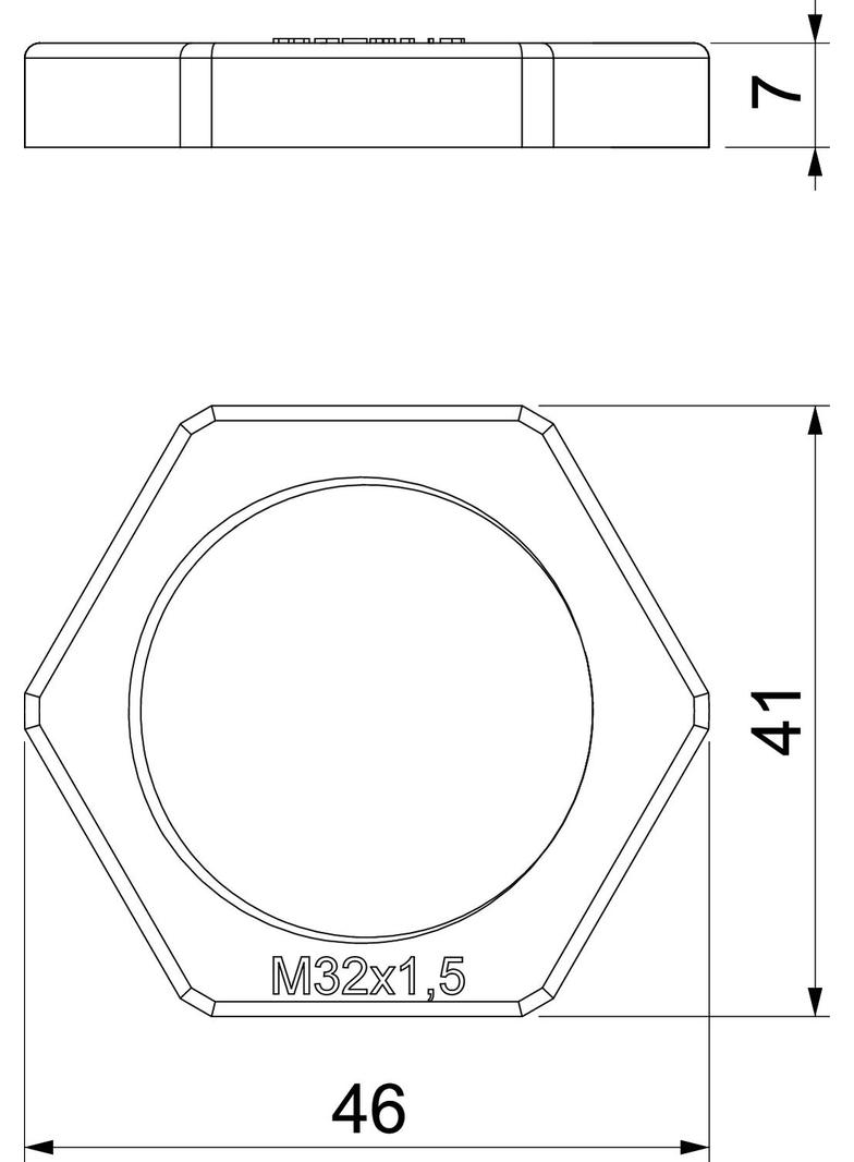 PRZECIWNAKRĘTKI M32X1,5 J.SZ.