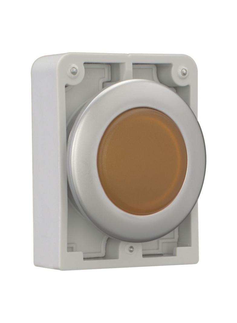 M30C-FL-A Główka lampki sygnalizacyjnej 30mm płaska pomarańczowa 183286 EATON