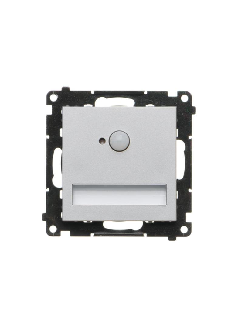 Simon 55 Oprawa oświetleniowa LED 230V z czujnikiem ruchu (1,23 W) Barwa ciepła biała 3100K Aluminiu