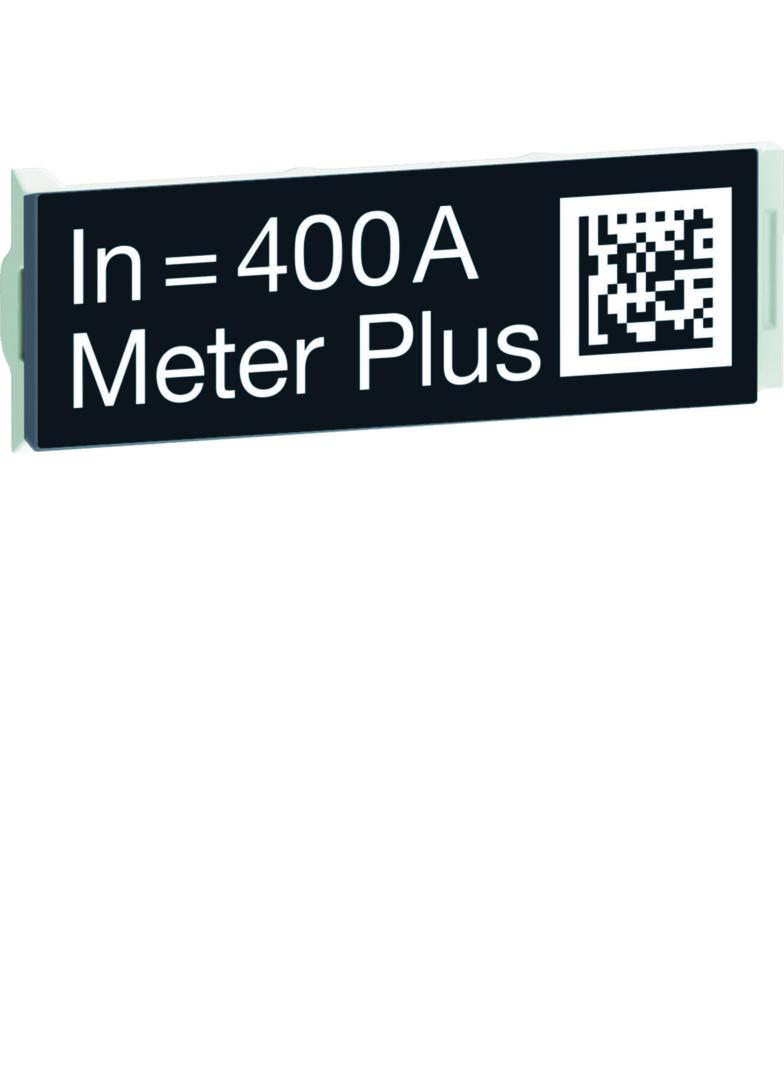 ACB HW2/4 Wtyczka z oznaczeniem znamionowym wyłącznika 400A Meter Plus