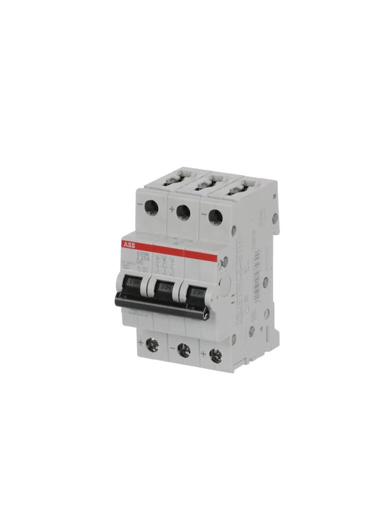 S203M-Z25UC Wyłącznik nadprądowy 10kA AC/DC 3P Z25A 2CDS273061R0518 ABB