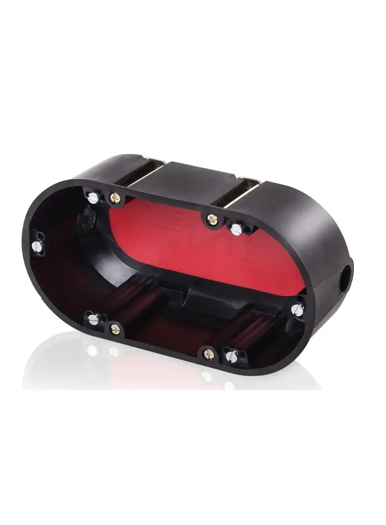 BS118 Puszka przeciwogniowa, do pustych ścian, osprzętowa 60mm, podwójna, głęboka, E90