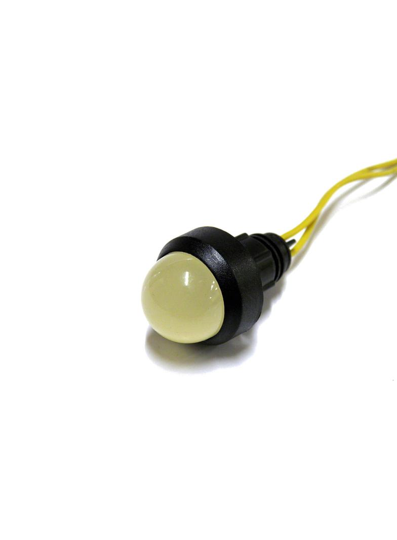 Klp20Y/230V Kontrolka diodowa klosz 20mm 230V żółty  SIMET