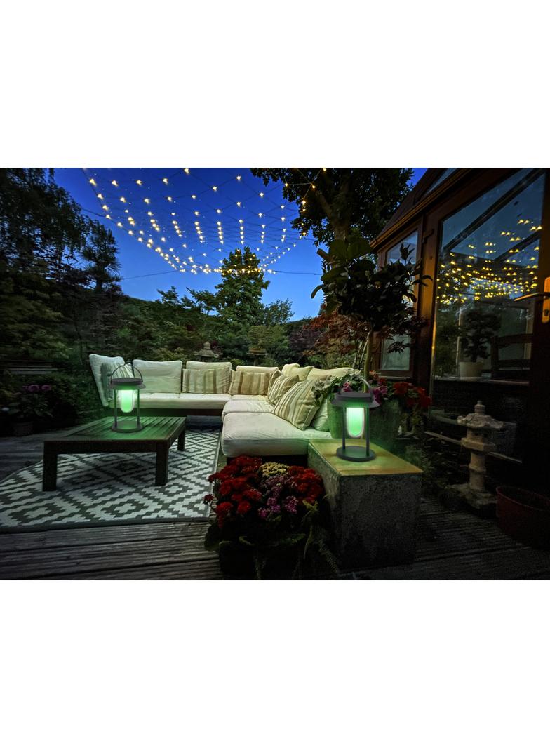 Oprawa SMART OUTD BT TABLELANTERN SOLRGBW LEDV