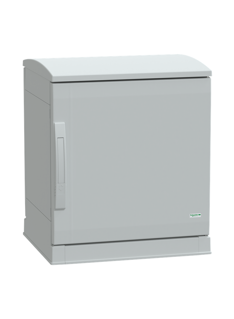 Thalassa Obudowa poliestrowa PLAZT IP44 otwarta podłoga, wentylowany dach 500x500x420 mm