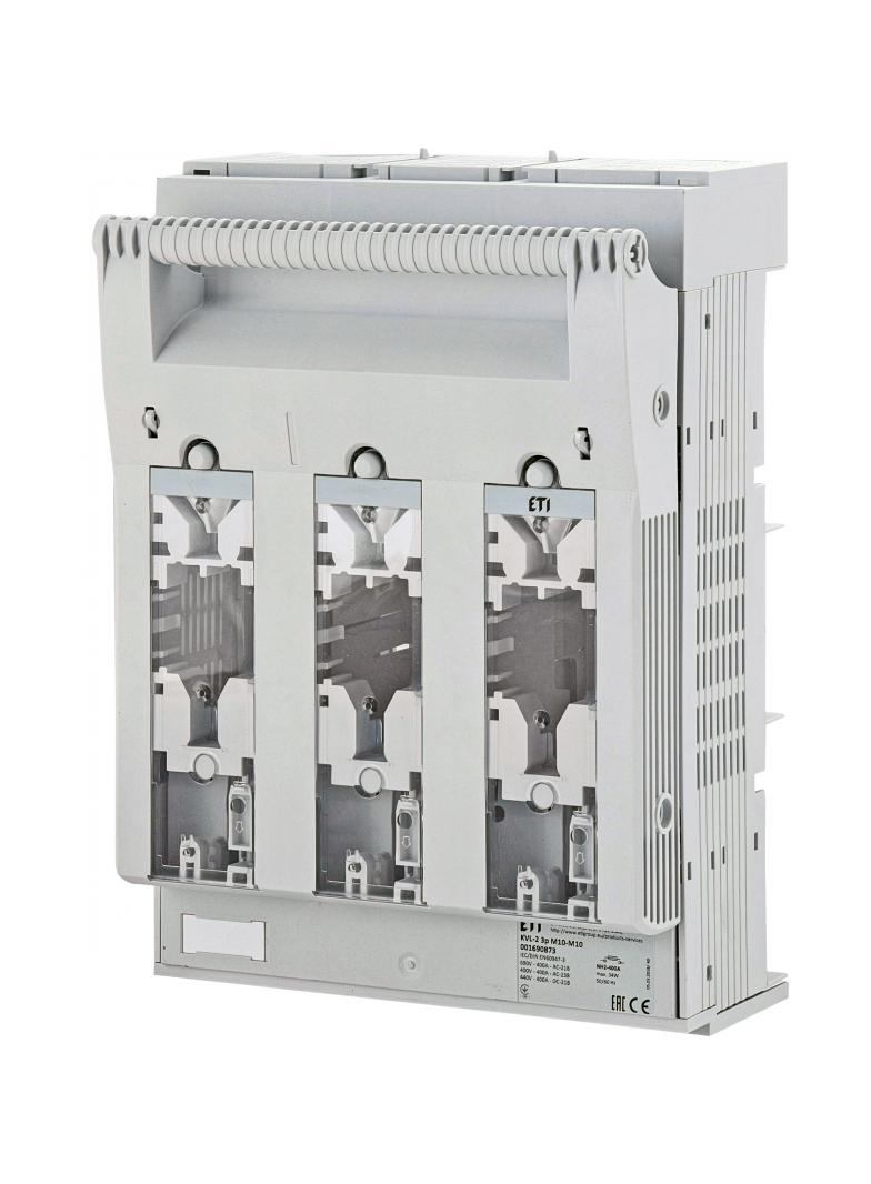 KVL-2 3p M10-M10 Rozłącznik bezpiecznikowy