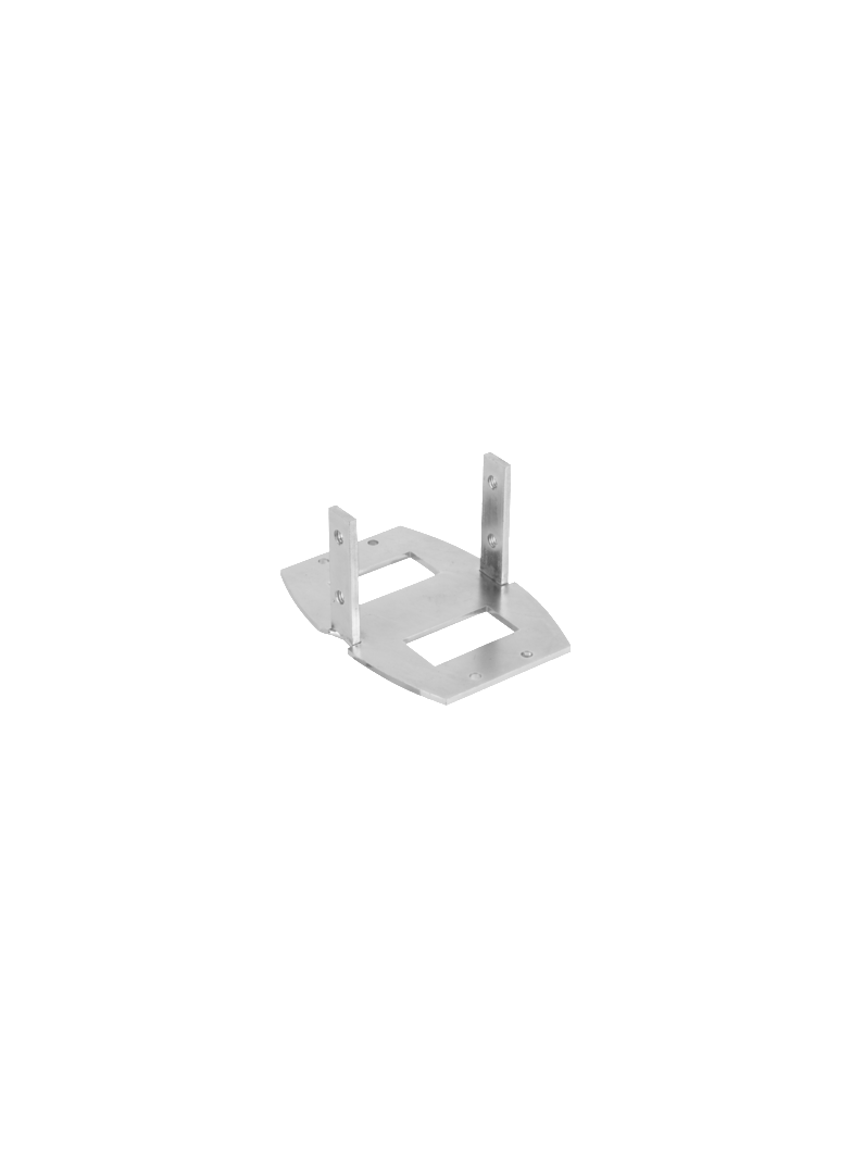 Simon Connect Podstawa do minikolumny dwustronnej owalnej ALK72x/8 (element zapasowy) aluminium RALK006/8 KONTAKT