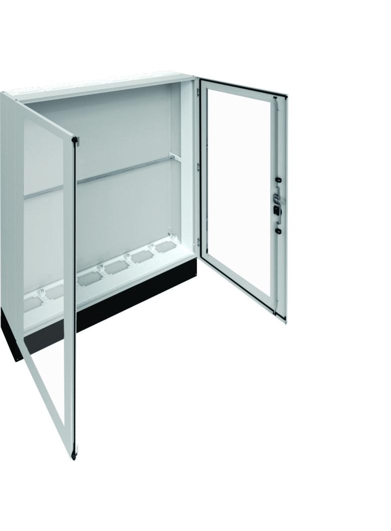 univers Rozdzielnica stojąca IP55 kl. I 1550x1850x275 + cokół 200mm drzwi transparentne FR26K2 HAGER