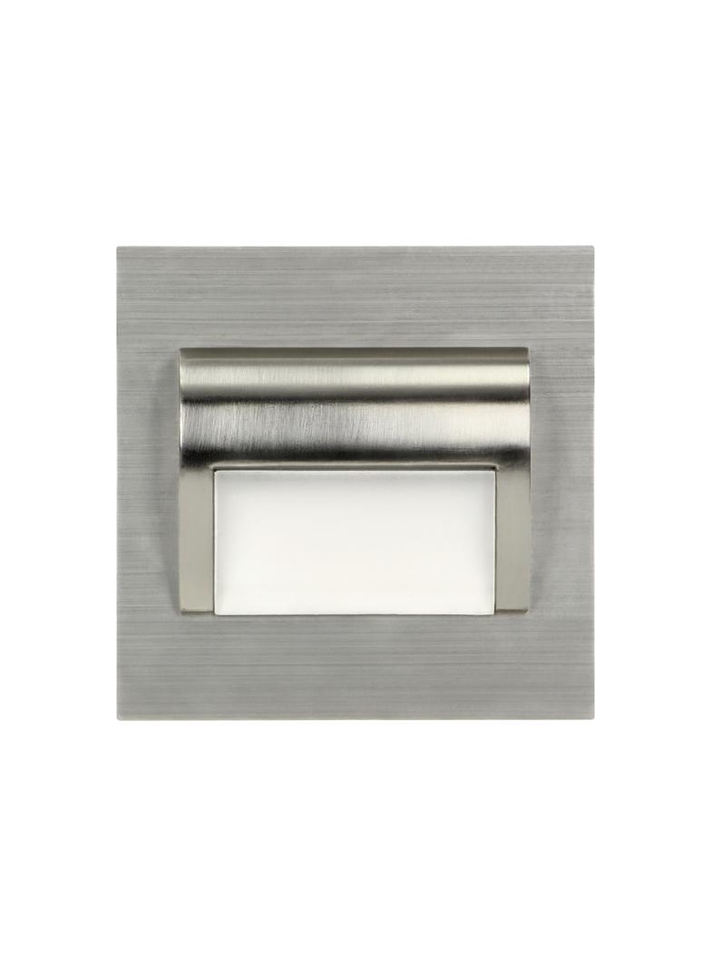 DRACO LED NEW 1,5W oprawa schodowa podtynkowa 12VDC 30lm 4000K satyna innowacyjny sposób monta AD-OS