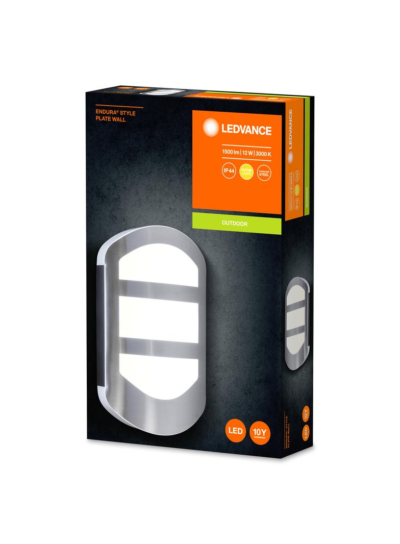 ENDURA STYLE PLATE WALL 12W ST LEDV Oprawa zewnętrzna