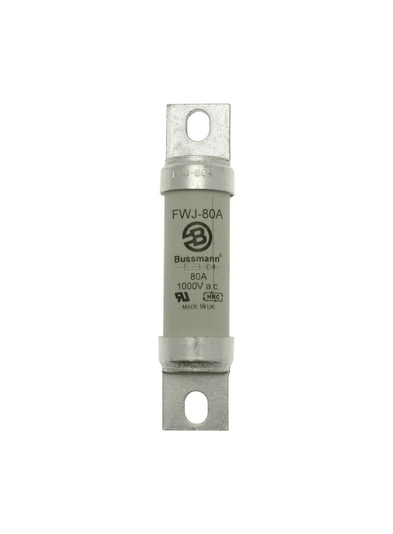 80AMP 1000V AC SEMI-COND FUSE Wkładka szybka 80A AC 1000V DC 800V 29x126 mm aR UL FWJ-80A EATON