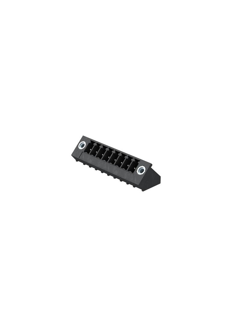 SC-SMT 3.81/08/135LF 3.2SN BK BX Wtyki PCB (złącza płyty), 3.81 mm, Liczba biegunów: 8, kąt odejścia: 135° /50szt./ 1978140000 WEIDMÜLLER