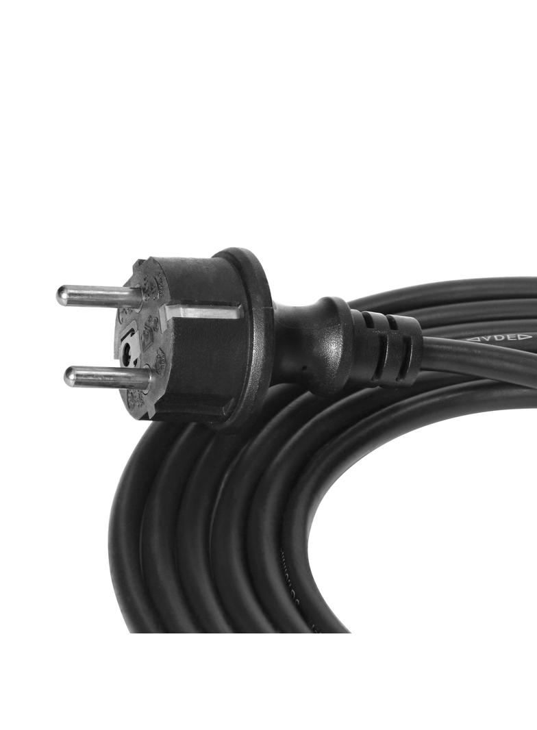 Przewód przyłączeniowy wtyczka guma 3x1mm2 IP44, 3m