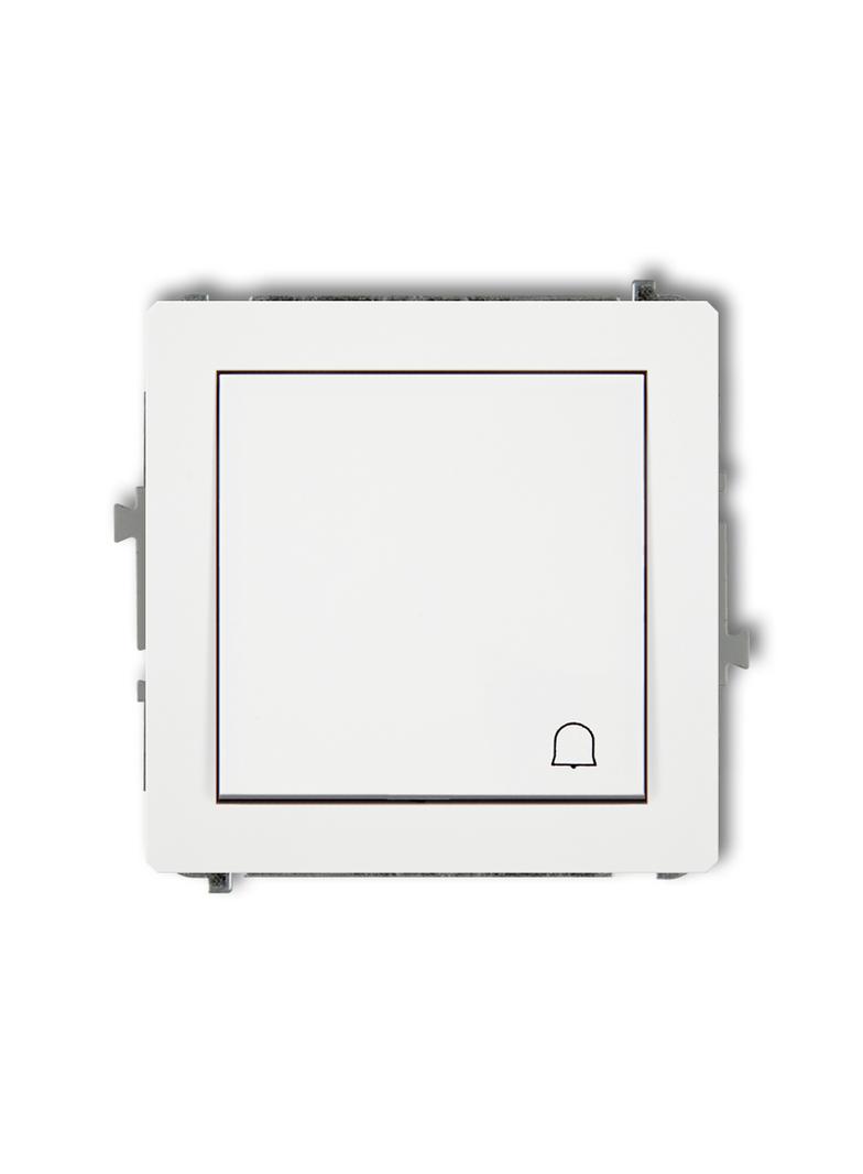 DECO Mechanizm łącznika zwierny dzwonek biały mat