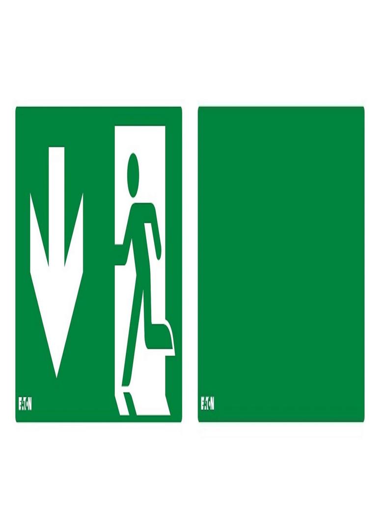 SafeLite Klosz z plexi strzałka na wprost SL2PPD EATON