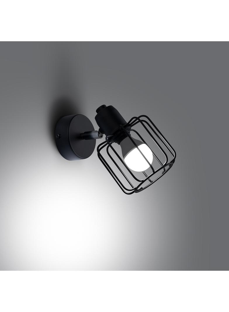 Sollux Kinkiet BELUCI 1 czarny SL.1114