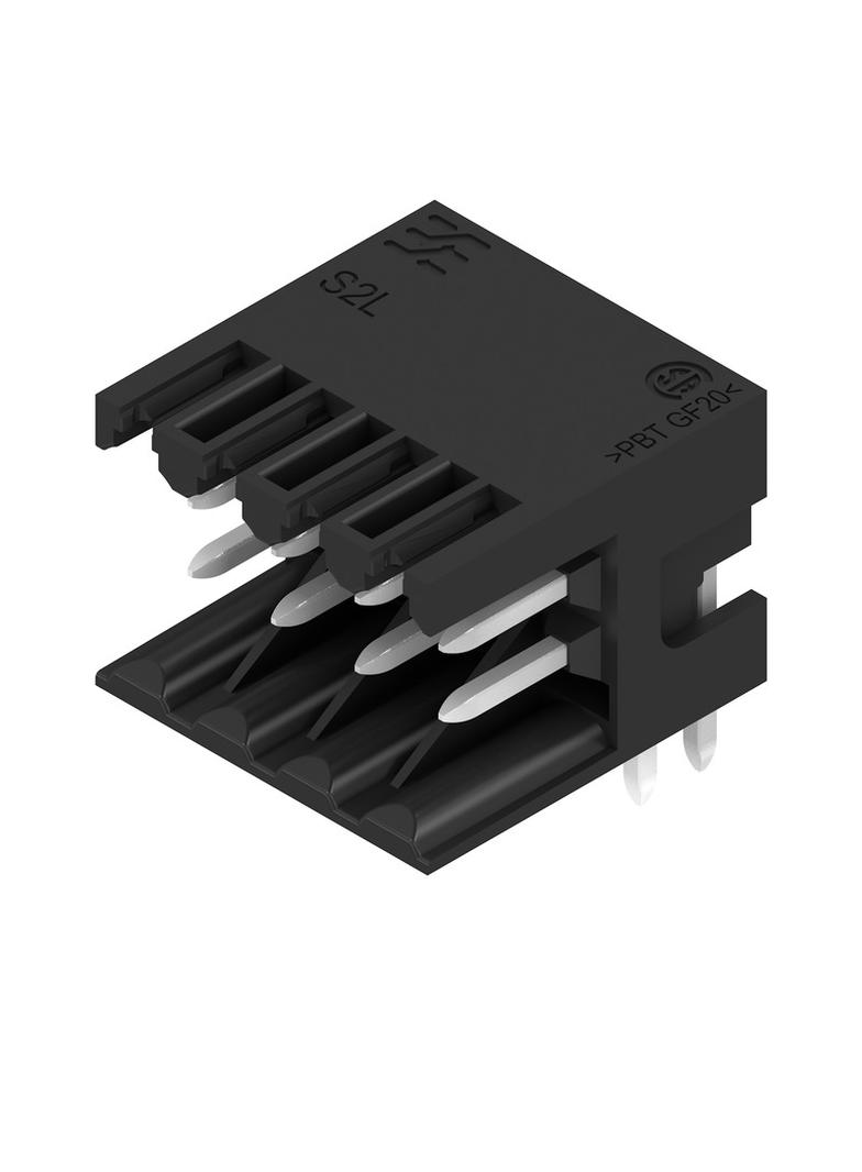 S2L 3.50/08/90 3.5SN BK BX Wtyki PCB (złącza płyty), 3.50 mm, Liczba biegunów: 8, kąt odejścia: 90° /132szt./ 1728320000 WEIDMÜLLER