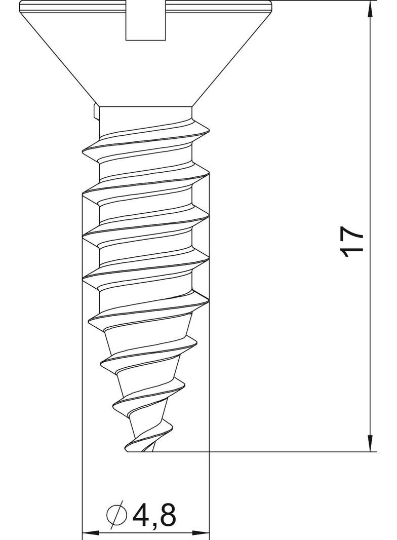DBS/BE, ŚRUBY DO MONTAŻU POKRYW