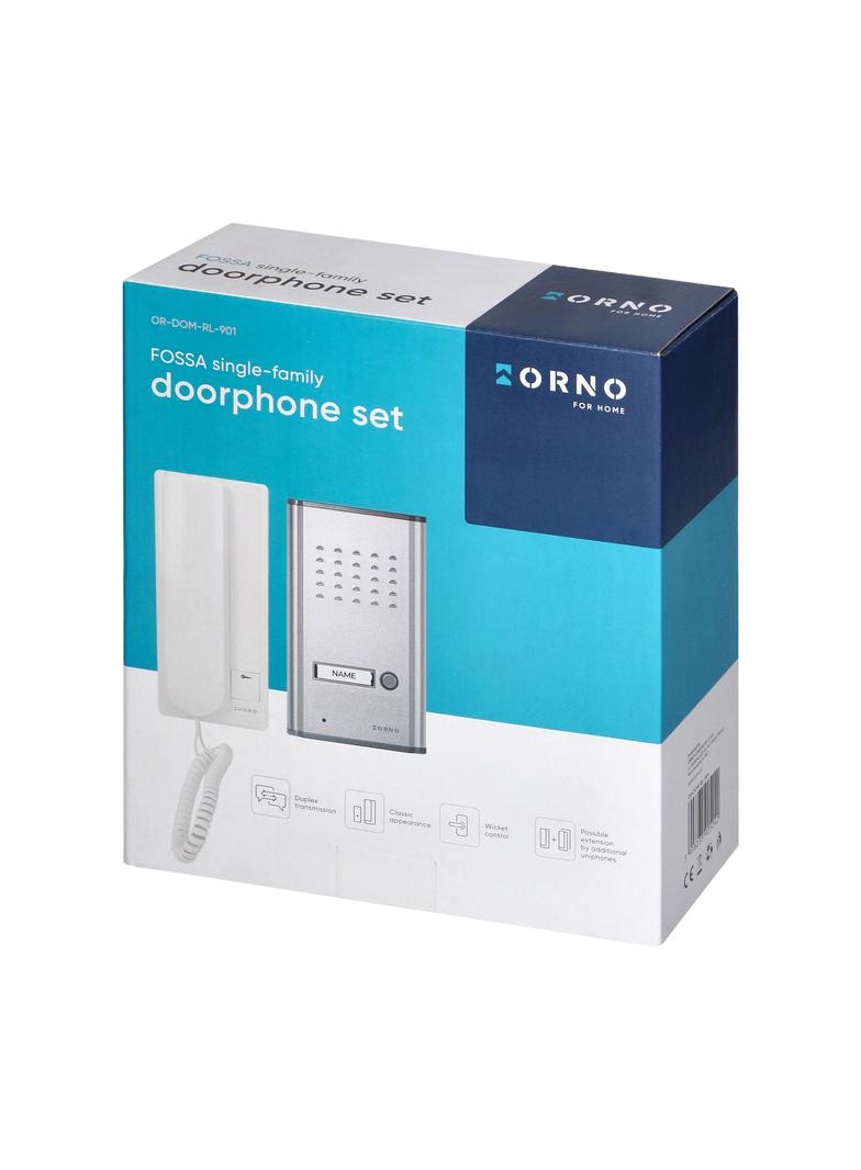 Zestaw domofonowy jednorodziny podtynkowy RL OR-DOM-RL-901 ORNO
