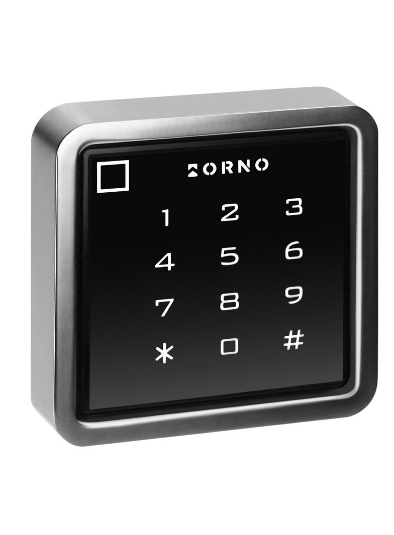 Zamek szyfrowy dotykowy z czytnikiem kart i breloków zbliżeniowych, Wi-Fi, IP68, 1 przekaźnik 3A, Po