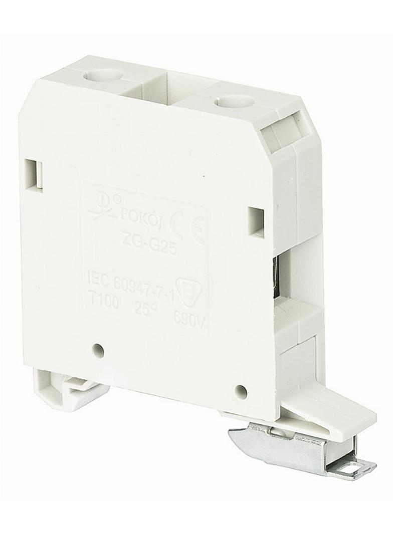 ZG-G25/TS35 ZŁĄCZKA K.BIAŁY