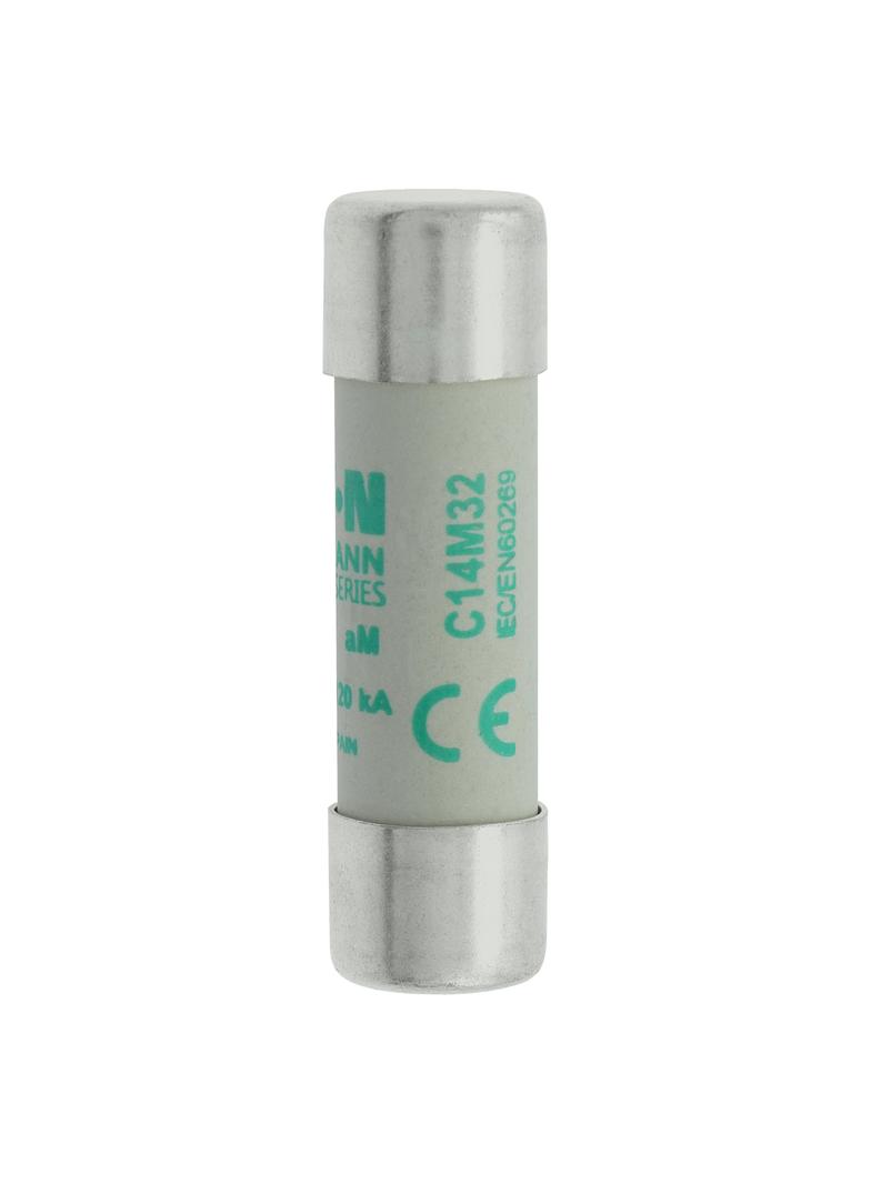 CYLINDRICAL FUSE 14 x 51 32A AM 500V AC Wkładka cylindryczna 14 x 51mm 32A AM 500V AC C14M32 EATON