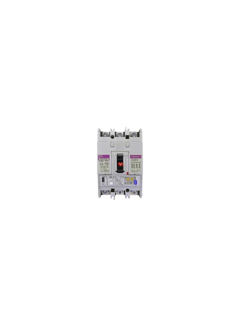 Wyłącznik mocy 70kA wyzw. elektroniczny EB2 250/3E 250A 3P 004671304 ETI