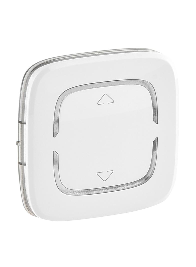 MY HOME VALENA ALLURE - KLAWISZ STEROWNIKA PODSTAWOWEGO GÓRA-DÓŁ BIAŁY, Legrand