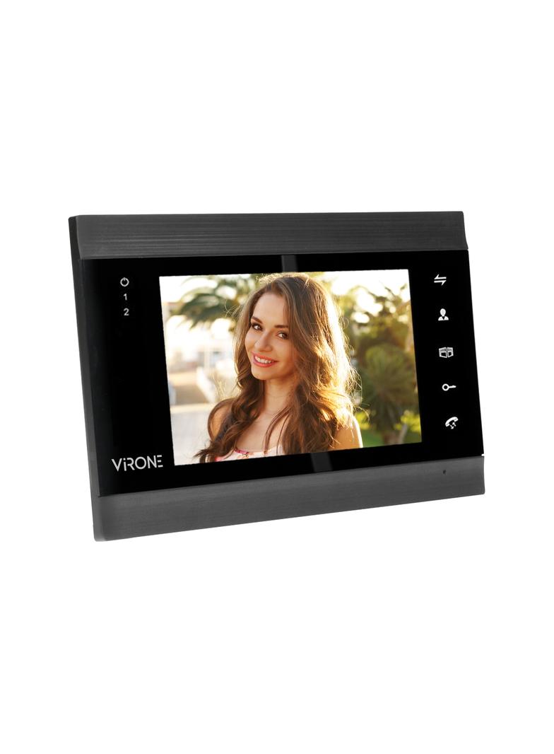 VIFIS Full HD zestaw wideodomofonowy bezsłuchawkowy z kamerą Full HD, szyfratorem, czytnikiem zbliże