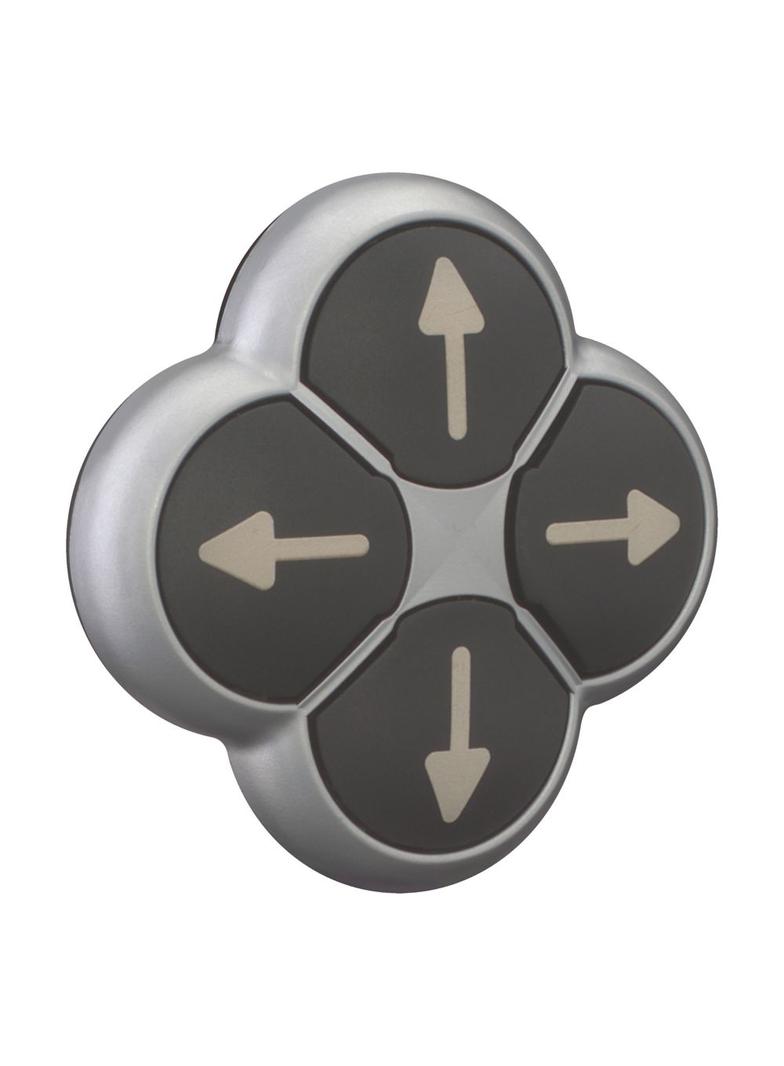 M22-D4-S-X7 Przycisk 4 pozycyjny czarny /strzałki/ z samopowrotem 286336 EATON