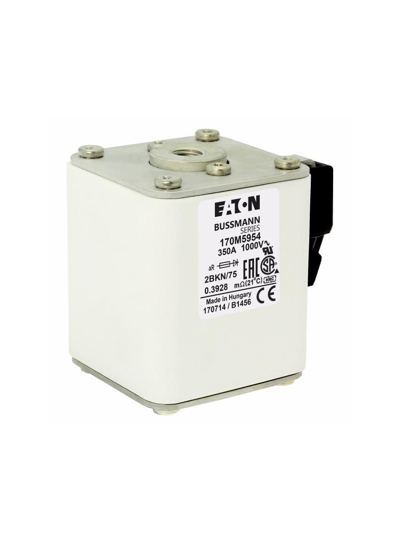 FUSE 350A 1000V 2BKN/75 AR UR Wkładka szybka 350A AC 1000V rozmiar 2 59x77x75 mm aR IEC UL 170M5954