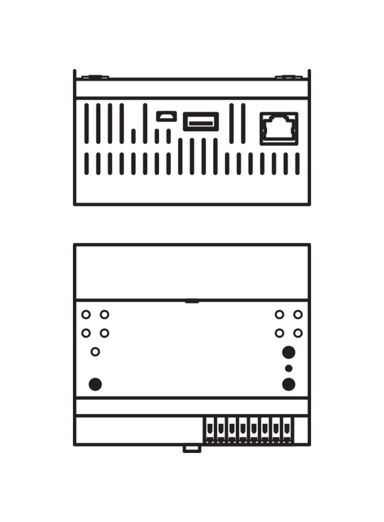 Sterownik DALI PRO 2 IOT FS1 LDVV