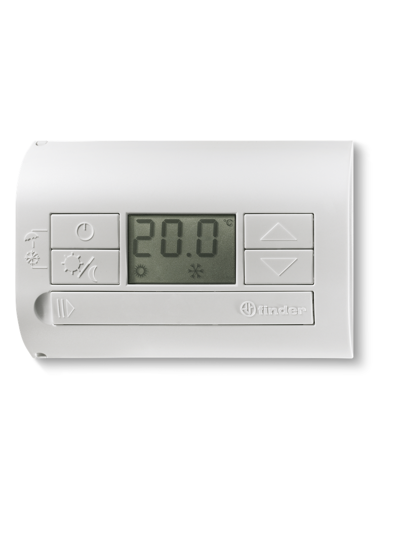 Termostat naścienny (+5…+37)˚C - biały 1T.31.9.003.0000 /5szt./ FINDER