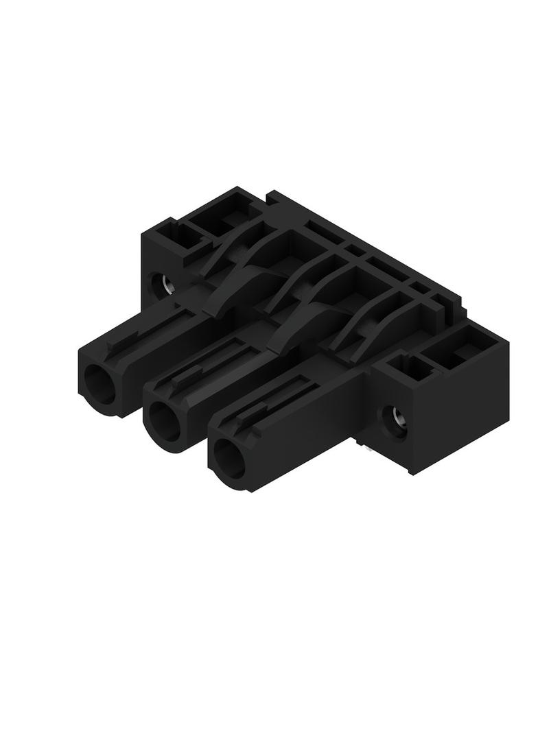 BLL 7.62HP/03/90F 3.2SN BK BX Złącze wtykowe płytek drukowanych /54szt./ WEIDMULLER
