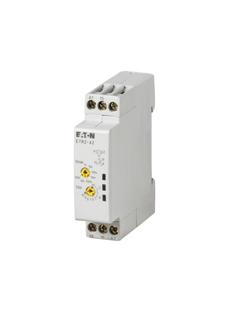 ETR2-42 Przekaźnik czasowy 1P 3A 0,05sek-100h 24-240V AC/DC migotanie 262688 EATON